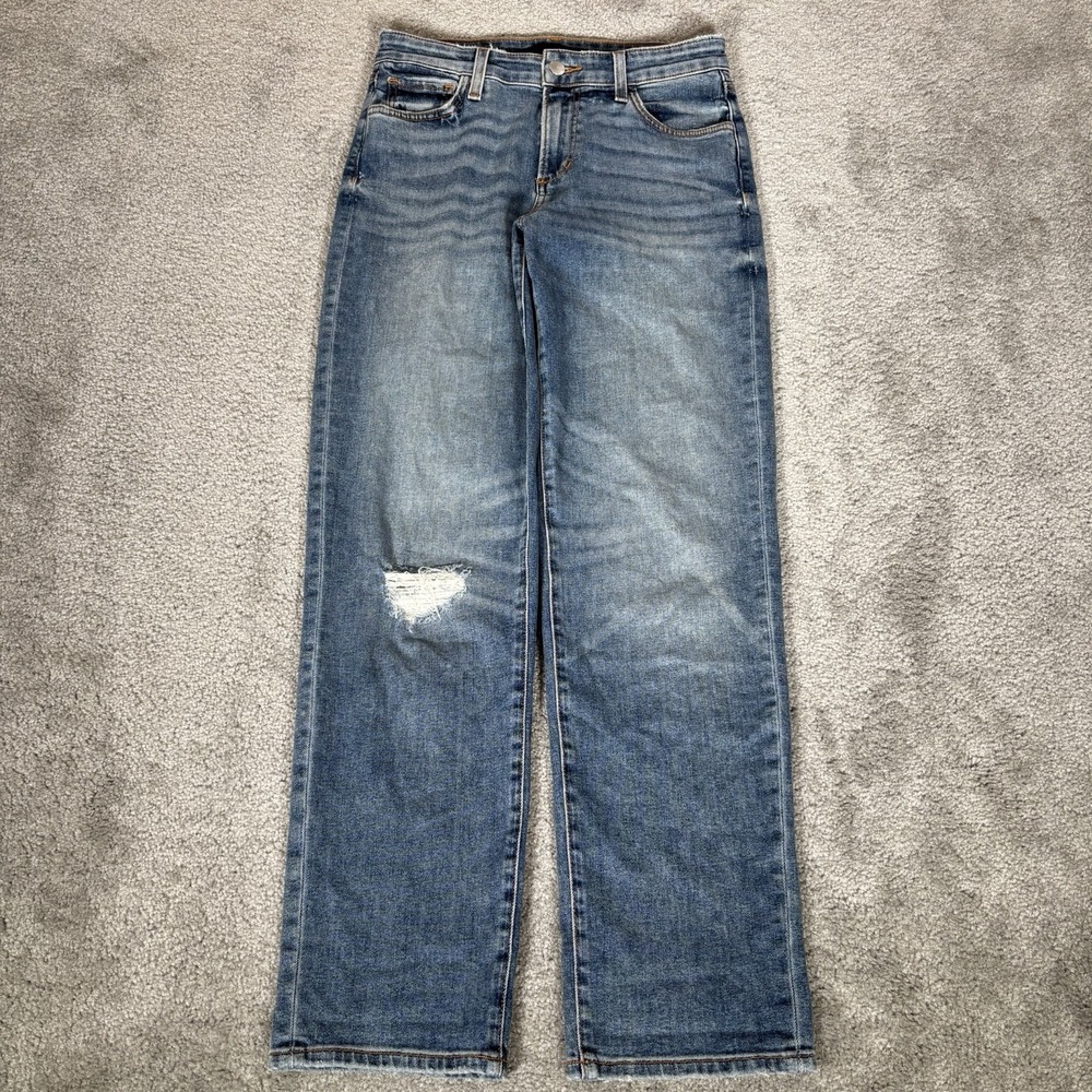 Joes Jeans Womens 26x29 (Tag 24) The Niki Mid Rise Boyfriend Blue Denim Stretch